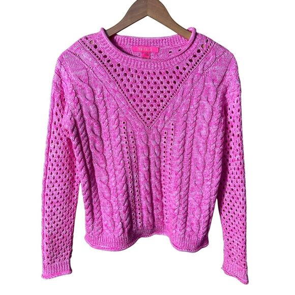 Lilly Pulitzer Maxci Sweater Pink Size XS - Picture 3 of 8